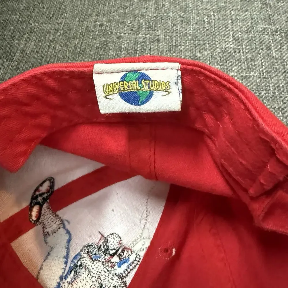 Y2K Spider-Man Cap Baseball Hat Marvel Universal Studios Embroidered Adjustable